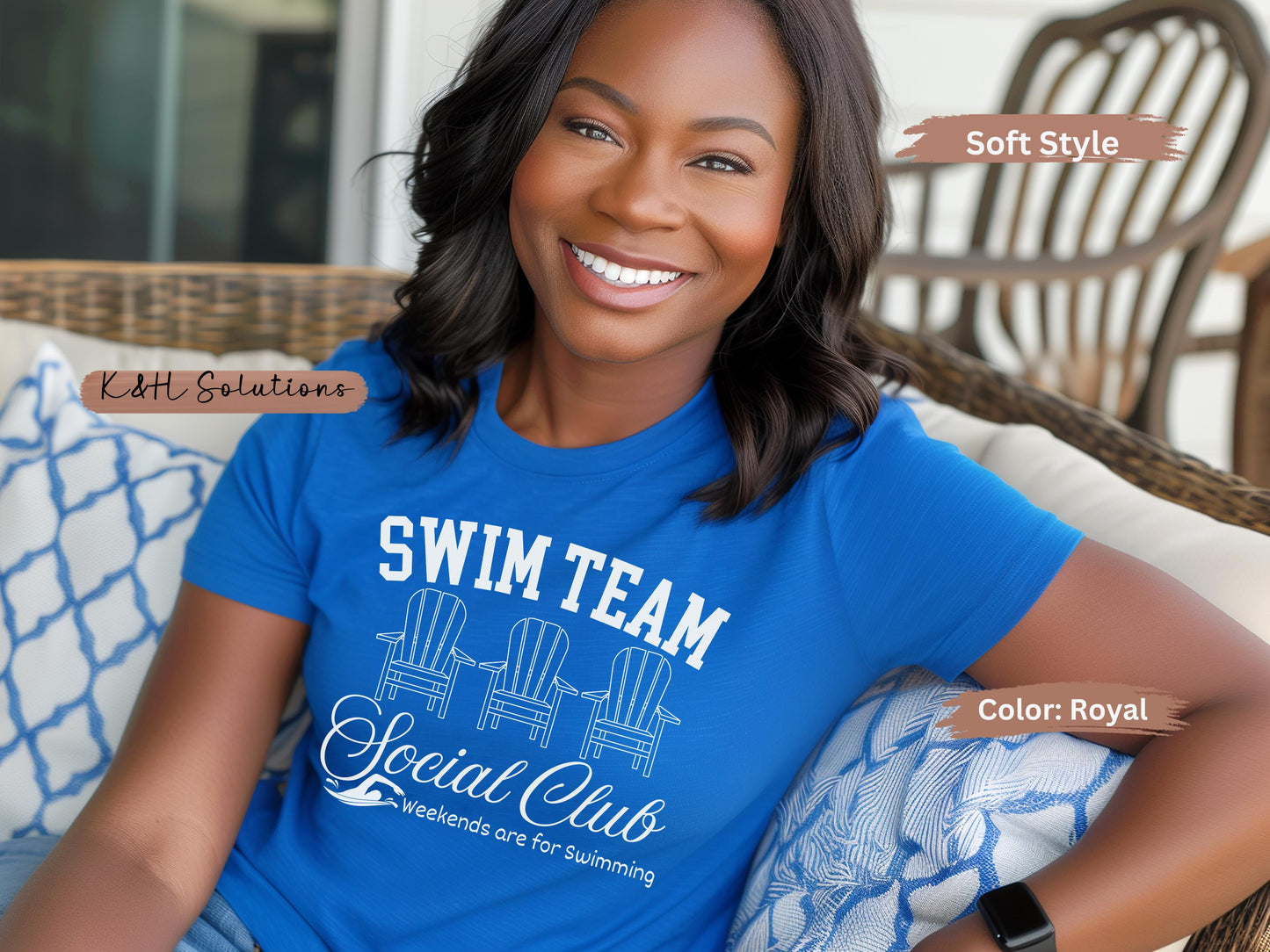 Swim Team Social Club Tee, Perfect for Pool Parties, Swim Meets, Beach Days, Summer Outings, Vacation Wear, Gift for Swimmers, Swim moms