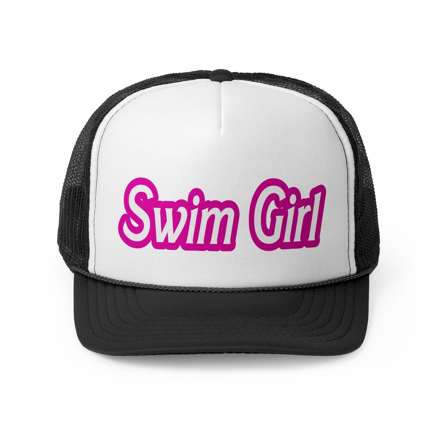 Swim Girl Cap | Pink Otto Trucker Hat | Team Hats | Gift for a Friend | Summer Cap | Pink Hat