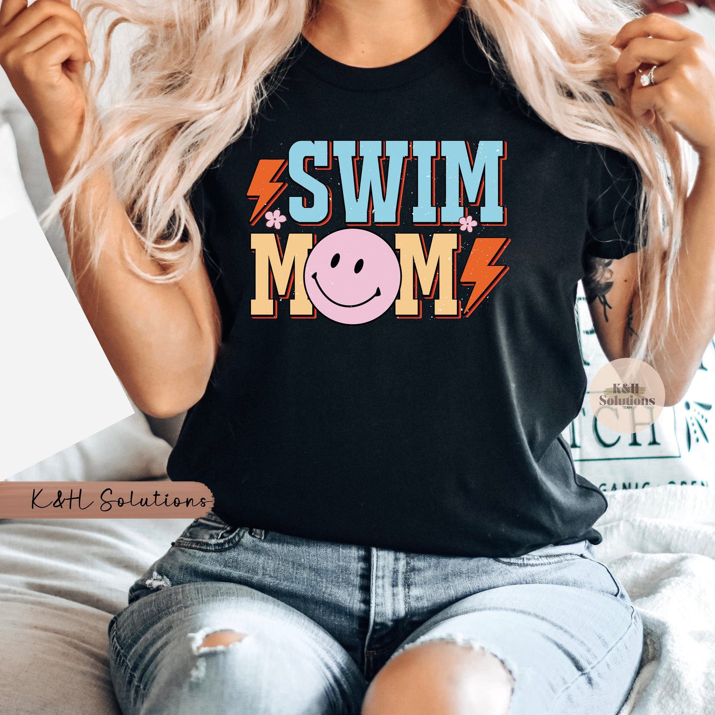 Happy Swim Mom, Swim Team, Swimmer Shirt for mom, Swim shirt, Swim Mom Squad, Swim Mom, Black Proud Swim Mom, Summer Shirts, Swim Mom Shirt
