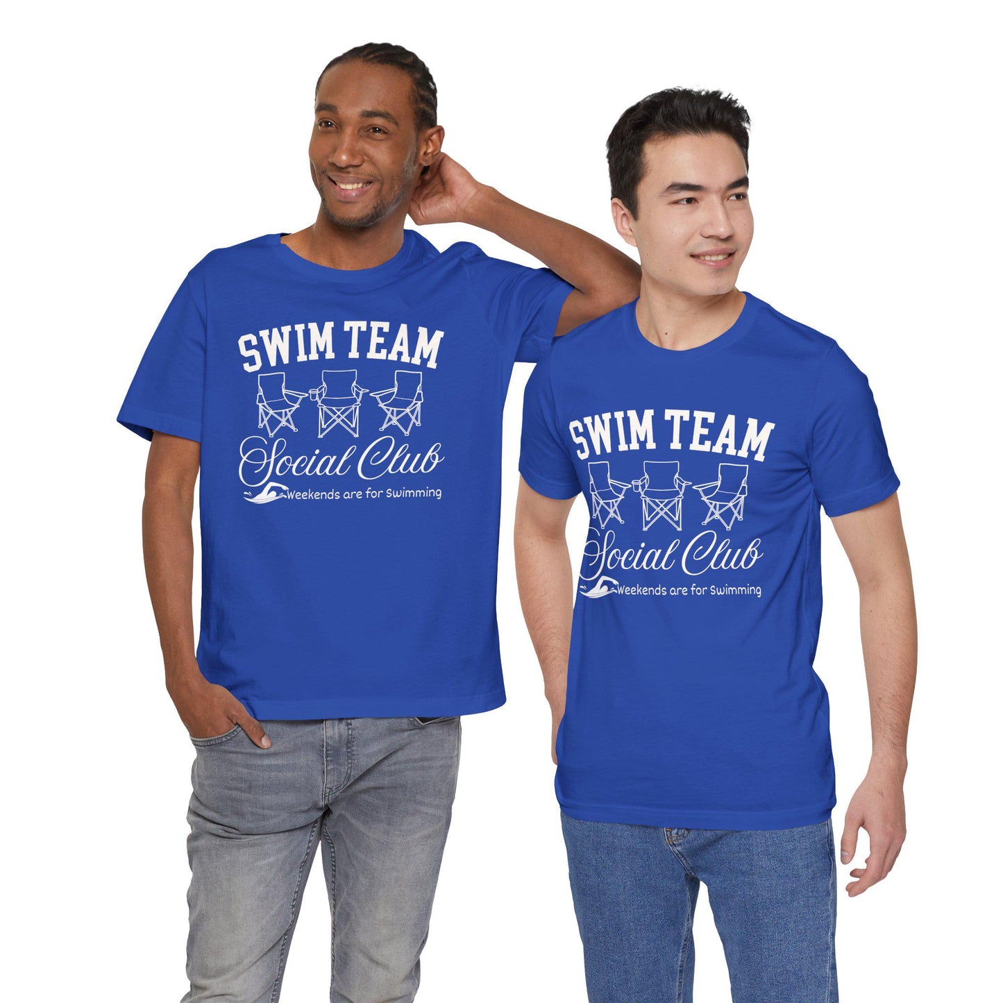 Swim Team Social Club Tee, Perfect for Pool Parties, Swim Meets, Beach Days, Summer Outings, Vacation Wear, Gift for Swimmers, Swim moms
