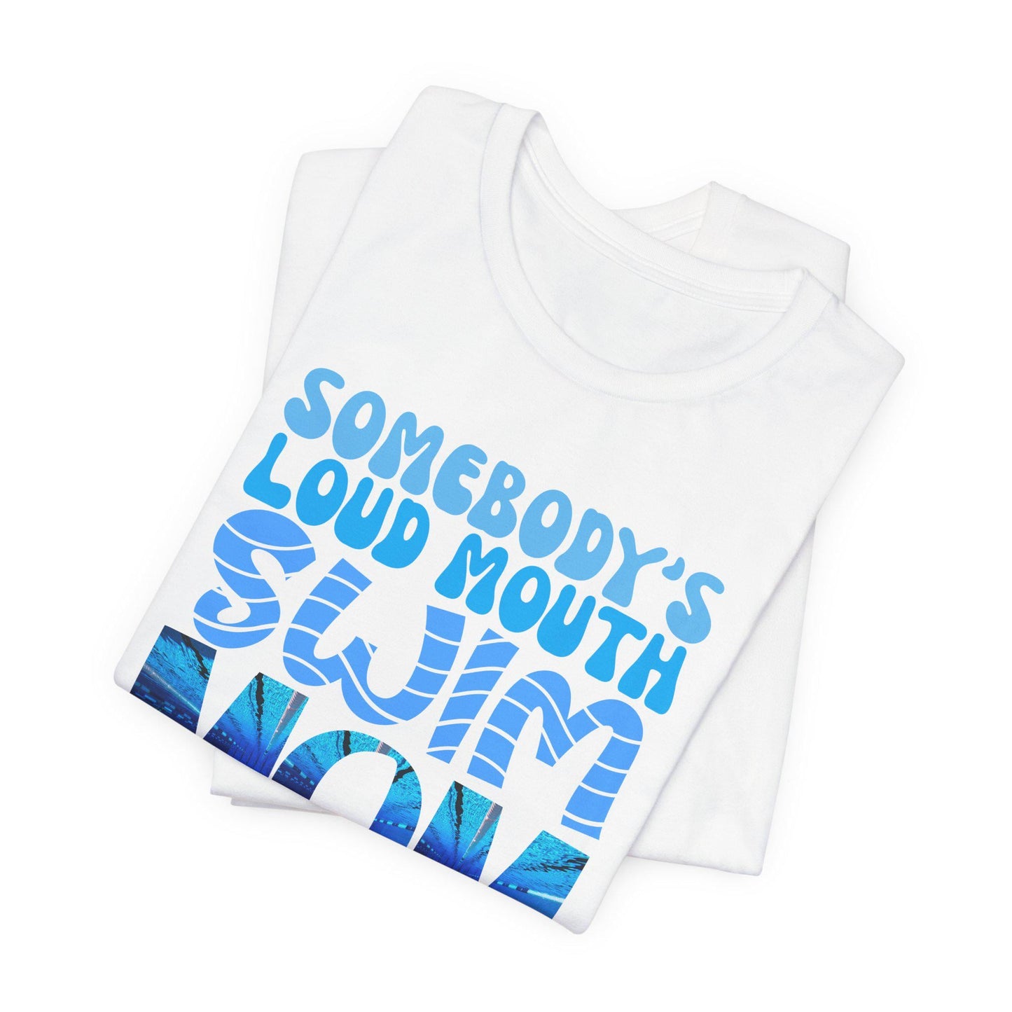 Loud and Proud Swim Mom Shirt | Summer Pool Tee for Swim Meets and Mothers Day Gift