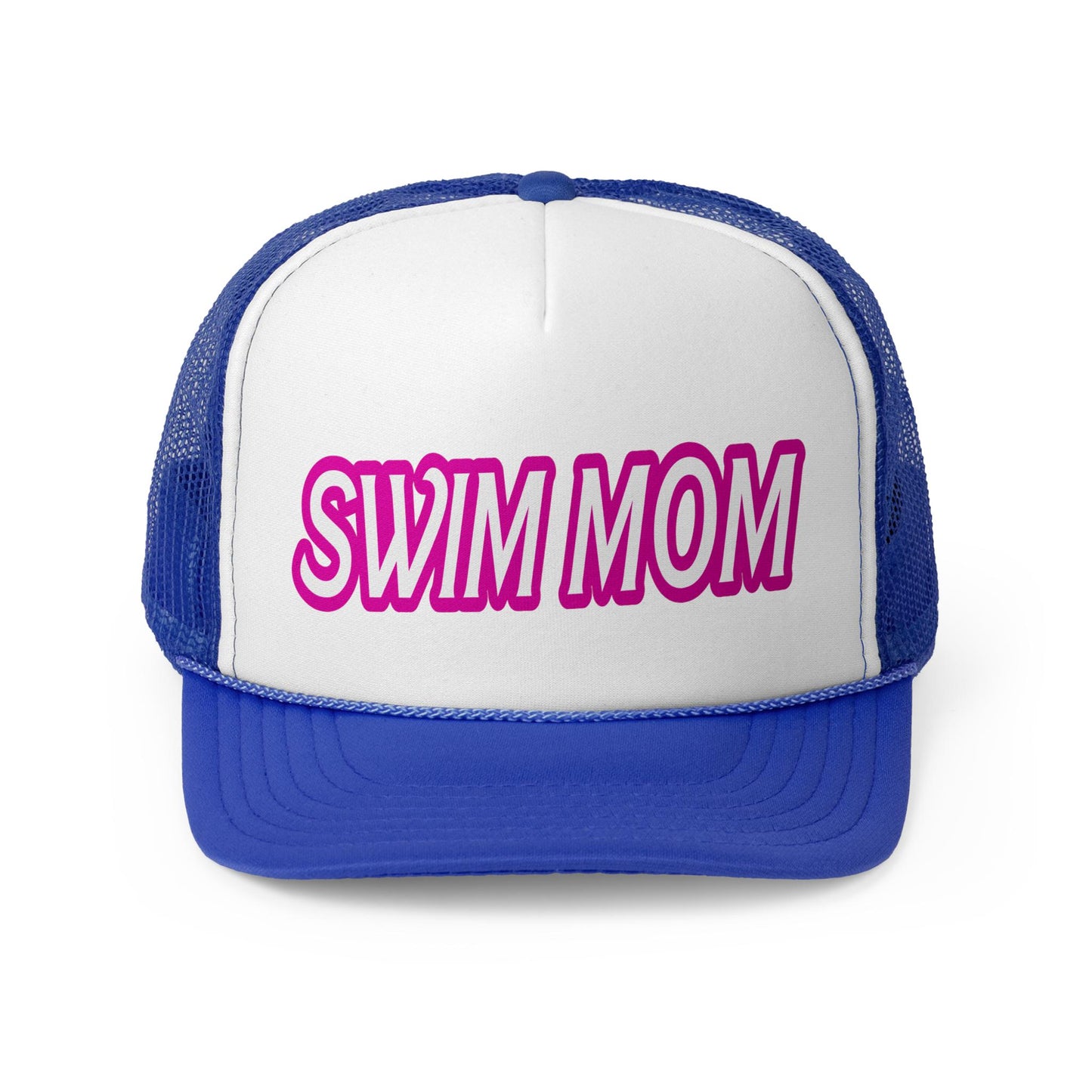 Swim Mom Cap | Pink Otto Trucker Hat | Team Hats | Gift for a Friend | Summer Cap | Pink Hat