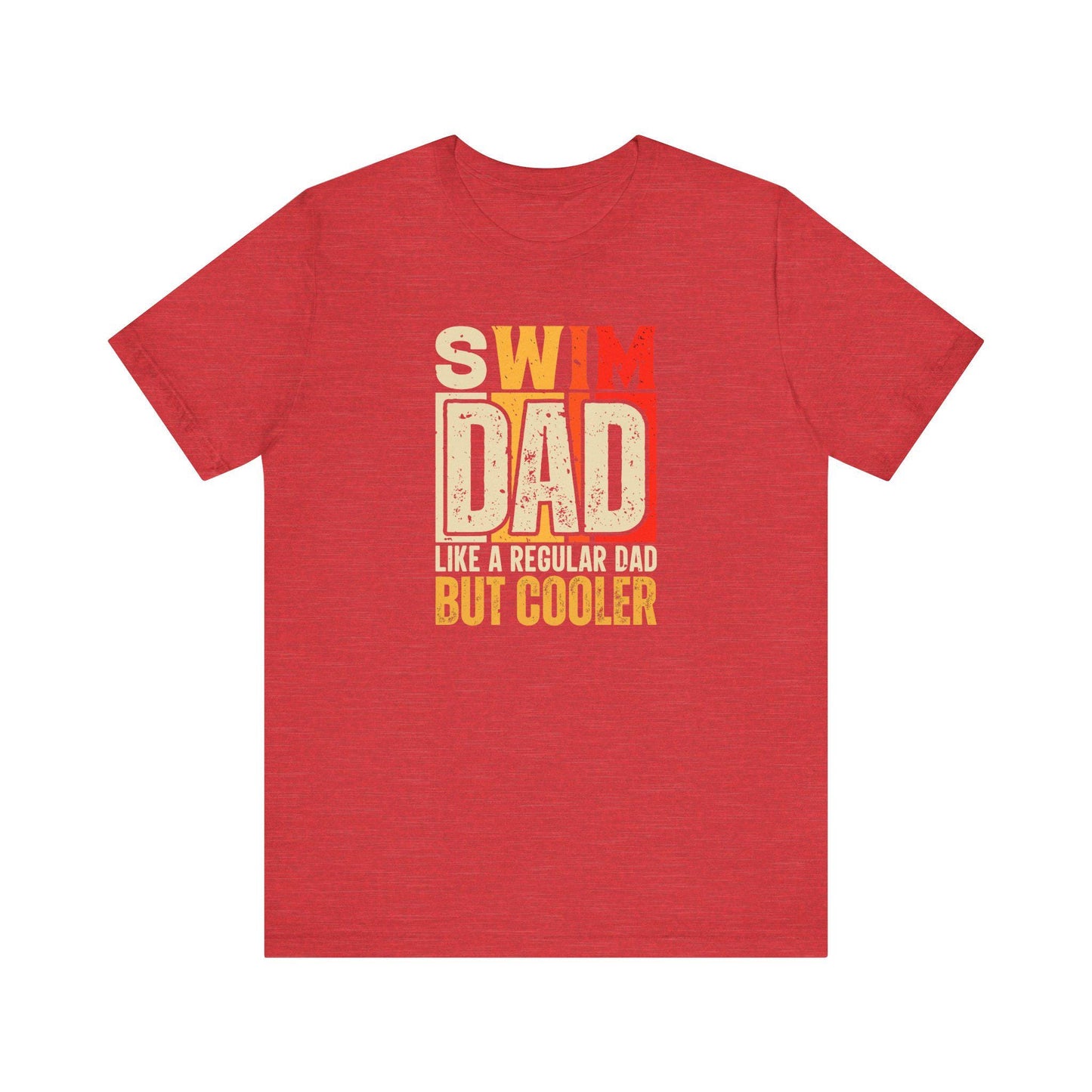Cool Swim Dad Tee | Funny Dad Shirt | Summer Family Fun | Father's Day Gift | Pool Party Apparel | Unisex T-Shirt | Swim Dad Cooler