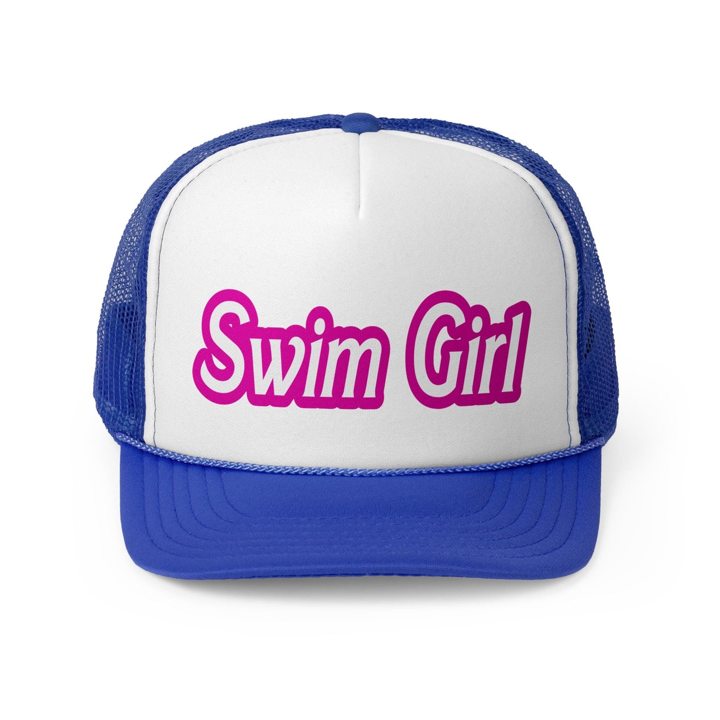 Swim Girl Cap | Pink Otto Trucker Hat | Team Hats | Gift for a Friend | Summer Cap | Pink Hat