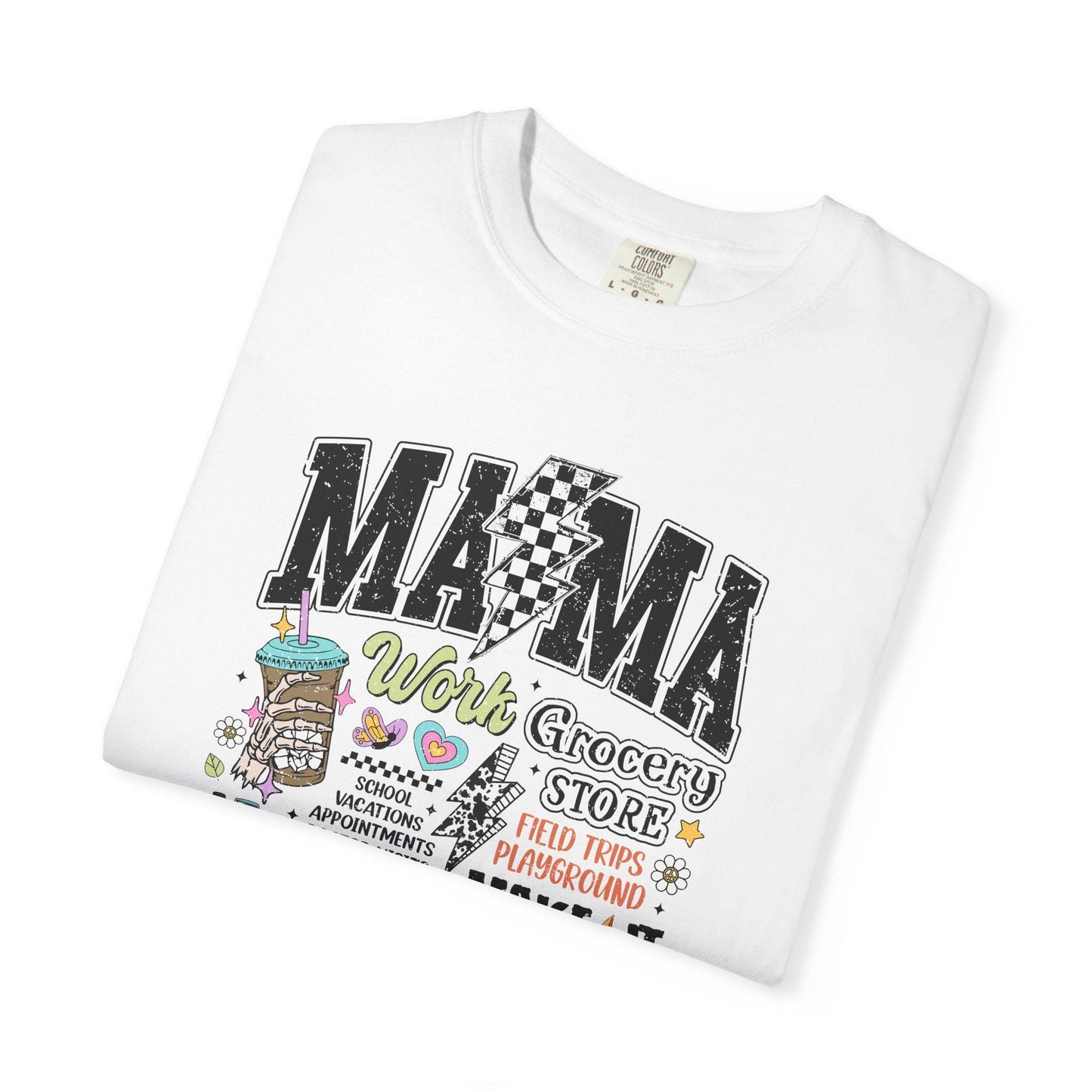 Comfort Colors Shirt, Mom Tour shirt, The Motherhood Tour, Mother's Day 2025 Gift, Mama Life T-Shirt, Moms adventure tee, Casual Wear
