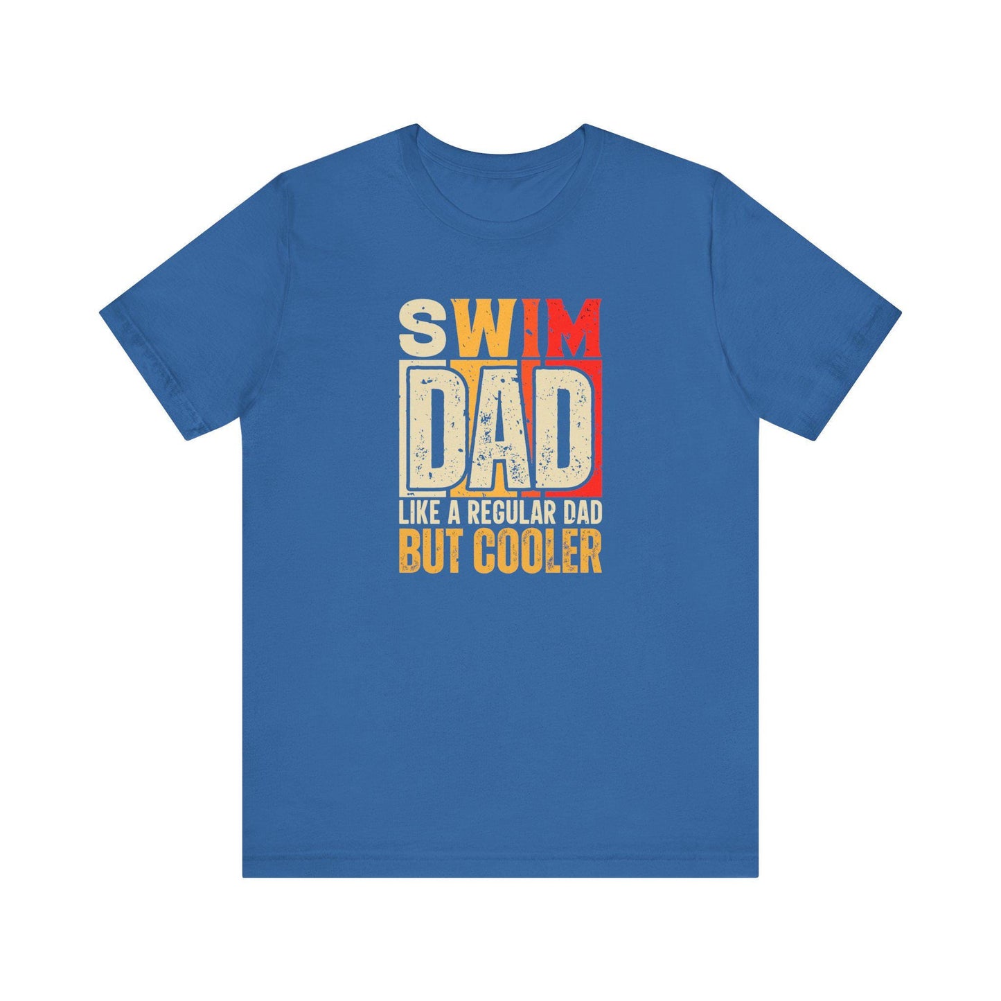 Cool Swim Dad Tee | Funny Dad Shirt | Summer Family Fun | Father's Day Gift | Pool Party Apparel | Unisex T-Shirt | Swim Dad Cooler