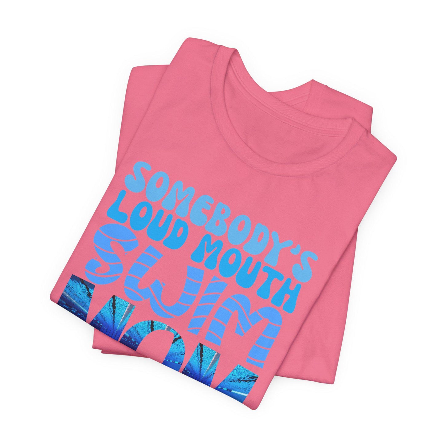 Loud and Proud Swim Mom Shirt | Summer Pool Tee for Swim Meets and Mothers Day Gift