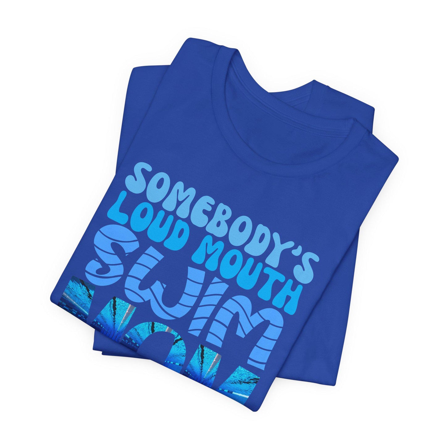 Loud and Proud Swim Mom Shirt | Summer Pool Tee for Swim Meets and Mothers Day Gift