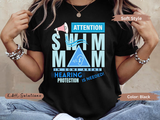 Swim Mom Shirt | Swimmer | Funny Shirt | Gift for Moms | Tee for Summer Swim meets mom | Summer shits | Gift for a friend