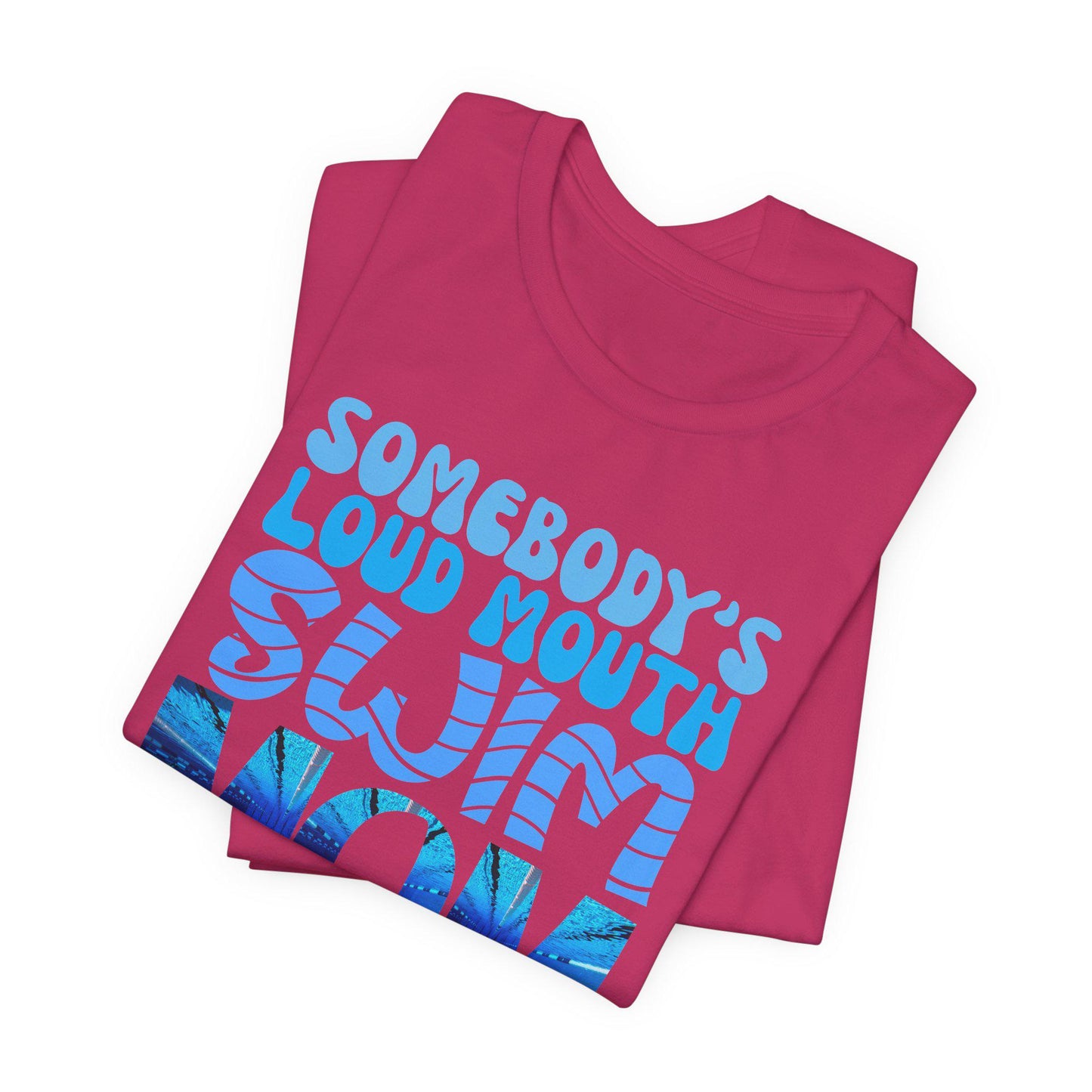 Loud and Proud Swim Mom Shirt | Summer Pool Tee for Swim Meets and Mothers Day Gift