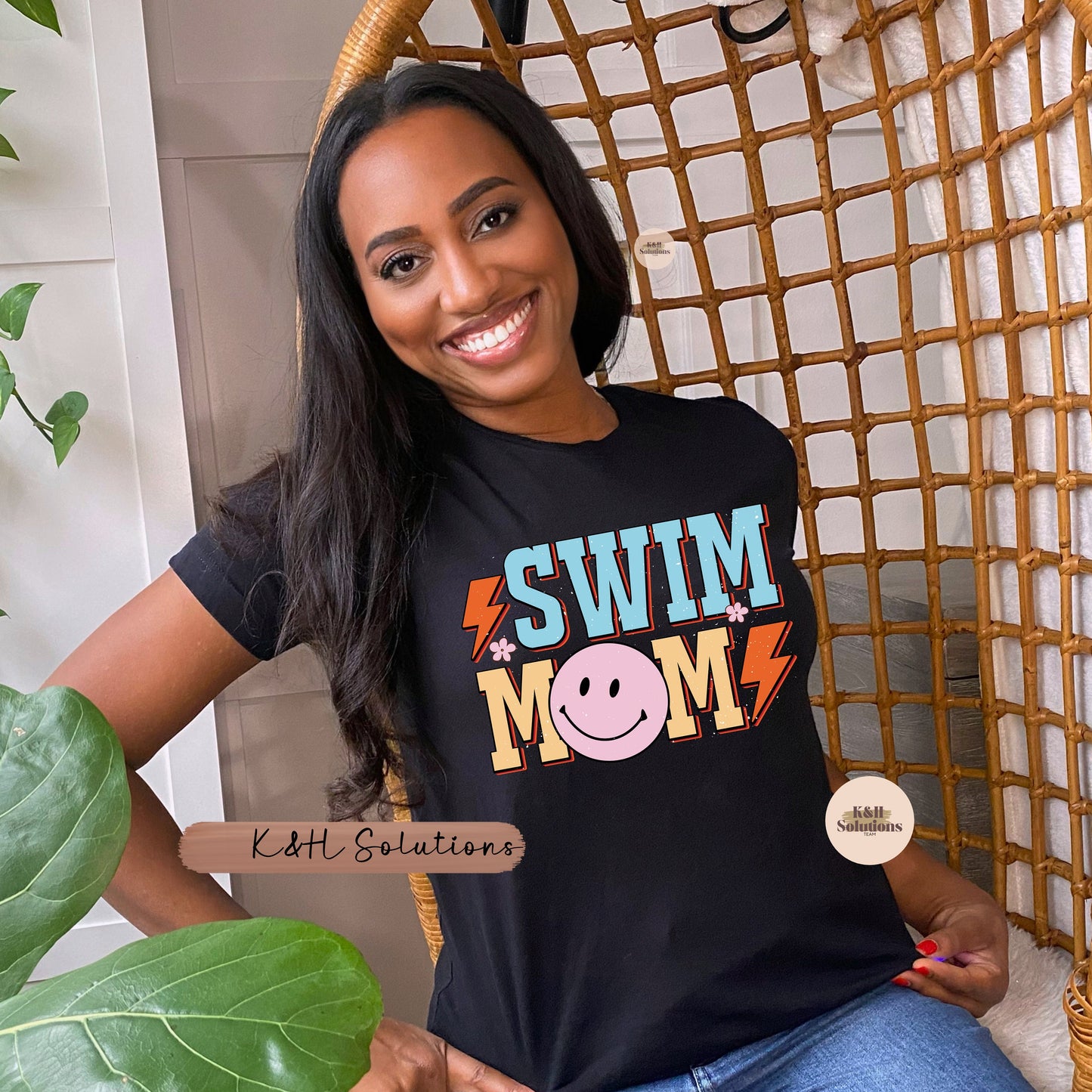 Happy Swim Mom, Swim Team, Swimmer Shirt for mom, Swim shirt, Swim Mom Squad, Swim Mom, Black Proud Swim Mom,  Summer Shirts, Swim Mom Shirt